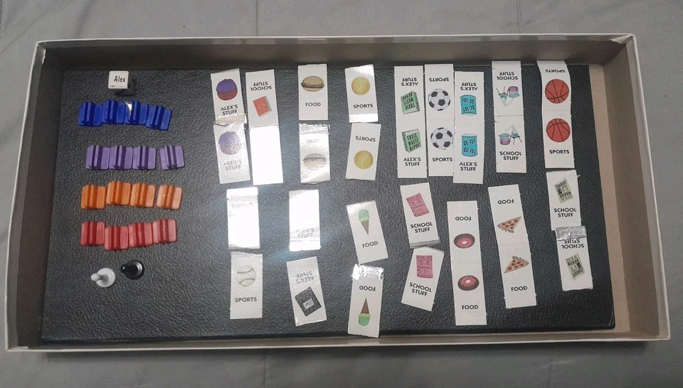 VINTAGE 1997 NICKELODEON THE SECRET WORLD OF ALEX MACK BOARD GAME COMPLETE 100% - Image 3 of 4