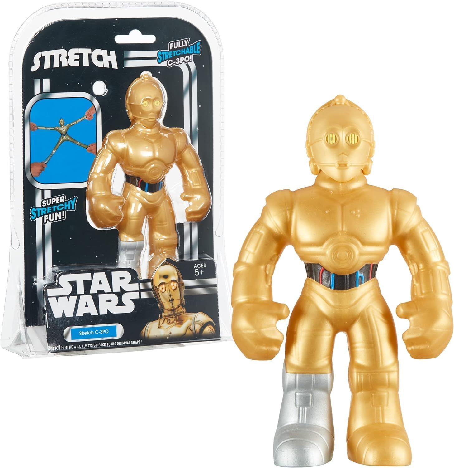 Star Wars Droid C-3PO Action Figure - Collectible Toy for Kids Ages 5+ - 1 Ct (P