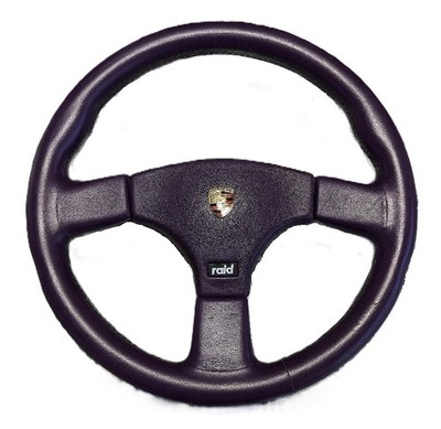 Atiwe RAID Purple Leather Steering Wheel Porsche 911 964 930 Rare