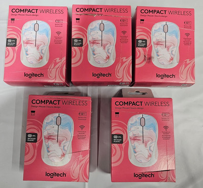 Logitech Compact Wireless Mouse Cotton Candy Walmart Exclusive