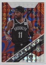 2019-20 Panini Mosaic Will to Win Reactive Blue Prizm 14/99 Kyrie Irving #3 n0c