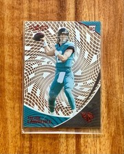 2021 Panini Chronicles Clear Vision Rookies Trevor Lawrence #CVR-1 Red /199 (RC)