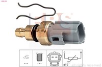 KüHlmittel Wasser Temperatur Sensor Eps 1.830.302 FüR Fiesta Rb Ford Ka Street 5