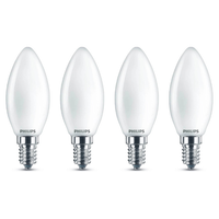 Philips Led Classic E14 Lampe 2,2W=25W Leuchtmittel 2700K Warmweiß GlüHbirne 4ER