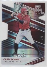 2020 Panini Elite Extra Edition Prime Numbers C Die-Cut 2/5 Casey Schmitt 0a8c