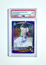 2025 Bowman Chrome Prospect Jesus Made #BMA-JM Purple Mojo Refractor /199
