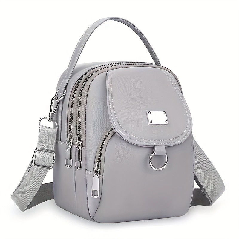 Pockets Shoulder Phone Pouch Bag