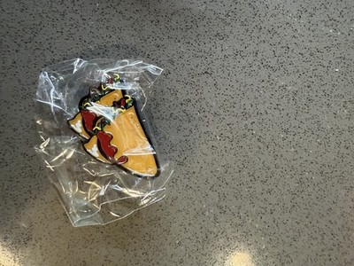 Jack in the Box 75th Anniversary Pin - 2 Tacos (B1)