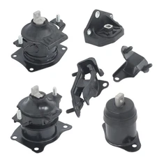 Engine Motor & Trans. Mount Set 6PCS for Auto Trans 03-07 For Honda Accord 3.0L