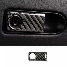 Panel Trim Real Carbon Fiber 09-15 For Benz E-Class Co-Pilot Storage Box Handle