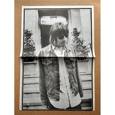OASIS NME PIN-UP (A) POSTER original centre poster so it's folded with staple ho