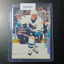 Pinnacle 1997-98 Patrick Marleau Rookie #12 San Jose Sharks NHL Ice Hockey Card. rookie card picture