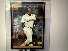 2026 Topps Ken Griffey JR #T91-45 35th Anniversary Black Crackle Foil 9/10