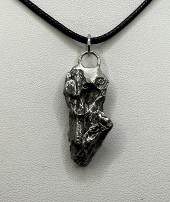 Campo del Cielo Meteorite Pendant, Astronomy Gift, Space Gift, COA, 10.24 grams