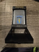 Zippo 1988 Airborne Special Forces NEW OLD STOCK! UNFIRED! 