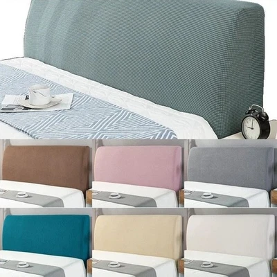 Bed Headboard Cover Bed Head Slipcover Protector Stretch Elastic 120/150/180CM