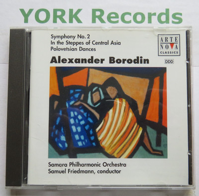 BORODIN - Symphony No 2 etc FRIEDMANN Samara Philharmonic Orch - Ex CD Arte Nova