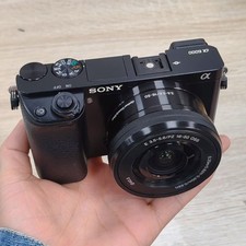 Sony Alpha A6000 24.3MP Mirrorless Digital Camera with Sony 16-50mm Lens 95 New