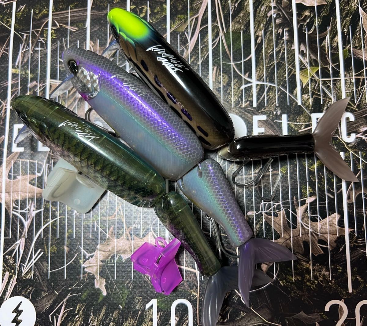 DRT TiNY KLASH Low Bait Lot SHINER EDDY J Snake Head Fishing Lures - Image 3