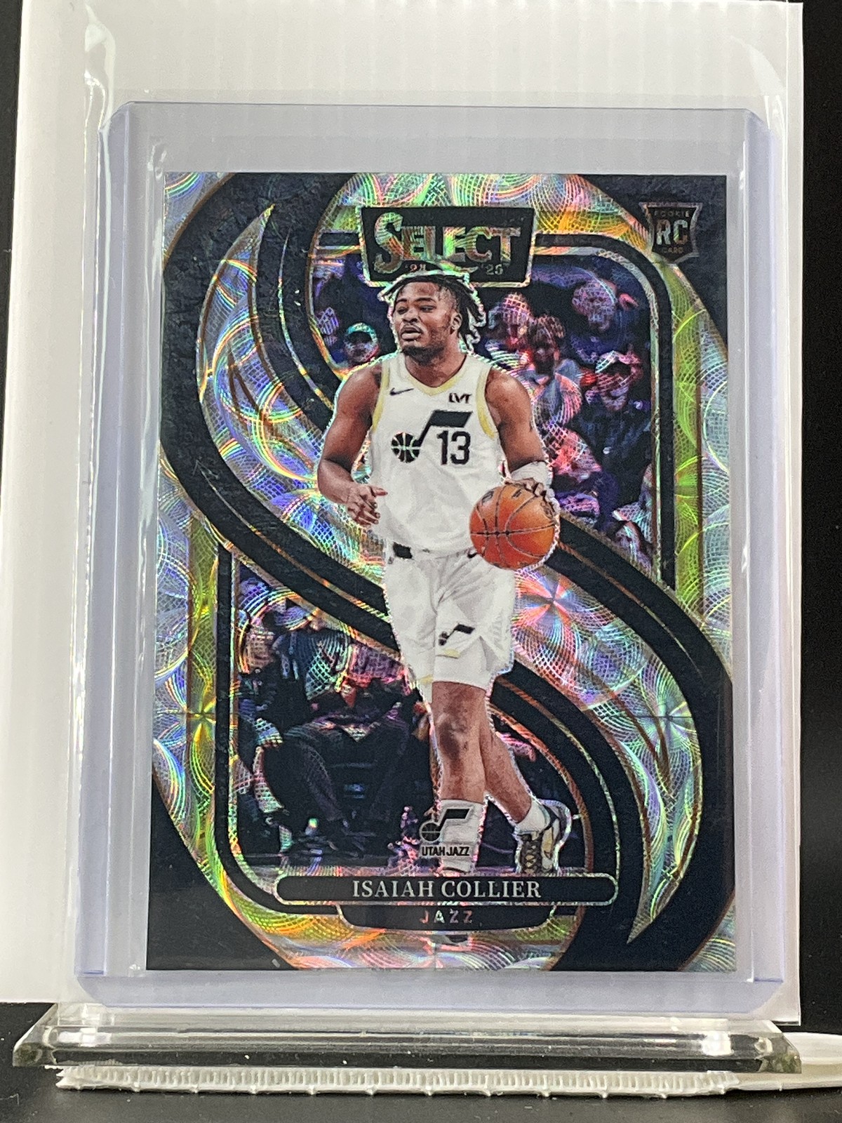 2024-25 Panini Select #178 Isaiah Collier Sliver Scope Prizm - 21946