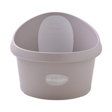 Shnuggle Toddler Bath Tub, Big Bath for bigger kids in Taupe  - B GRADE