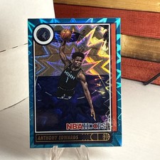 2021-22 Panini NBA Hoops - Anthony Edwards #151 Teal Explosion