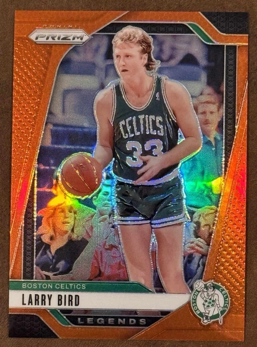 2024 Prizm LARRY BIRD #299 Orange Prizm /225