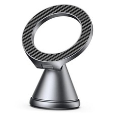 Detachable Magnetic Phone Holder for Car Gym - All Aluminum Alloy Base Stays