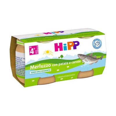 HiPP Organic Cod with Potatoes and Carrots 2x80g