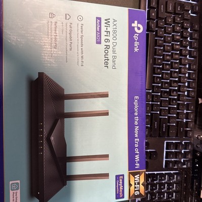 TP-Link AX1800 WiFi 6 Router V4 (Archer AX21) Dual Band Wireless