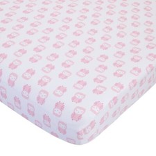 Child of Mine:Owl Print Fitted Crib Sheet by Carter's