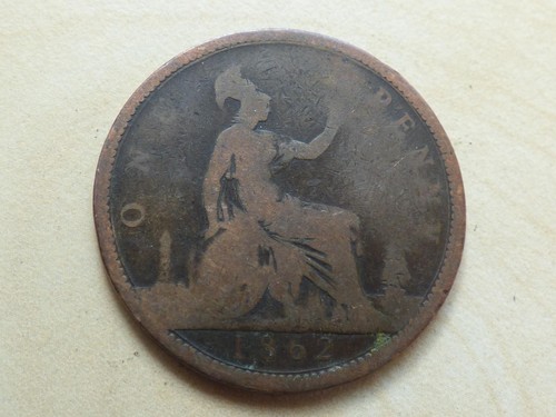 Queen Victoria 1 Penny 1837-1901 Wählen Sie Ihr Datum Jede Münze hat ihr eigenes Bild. - Bild 48 von 259