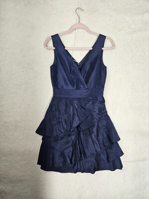 knee length dresses for ladies Dark Abyss 2 LAYER DRESS – ACDC RAG main image 0