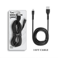 Heavy Braided Nylon Micro USB Data Sync Cable Charging Cord for HTC SmartPhone