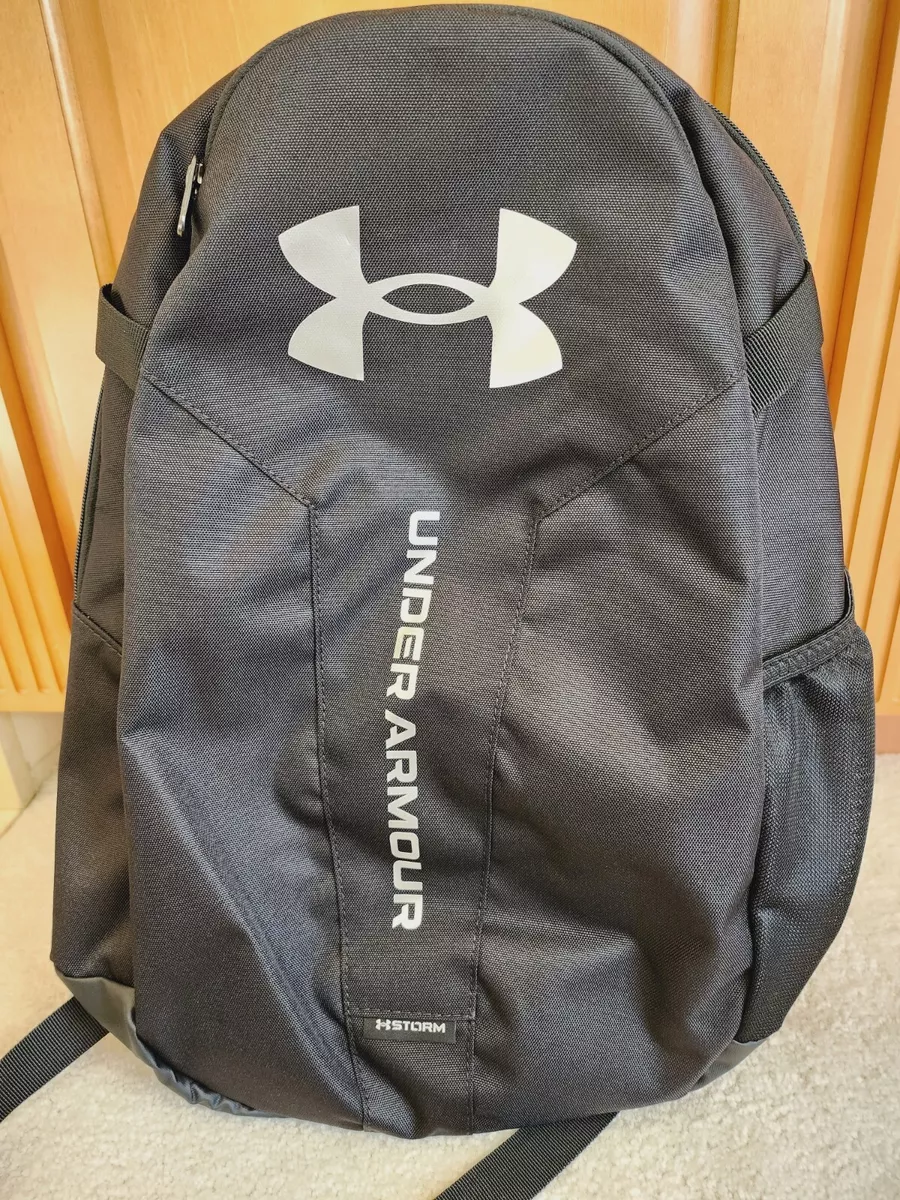 Black Under Armour Hustle Lite Backpack