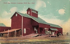 North Star Elevator Company North Star Michigan MI c1910 Postcard