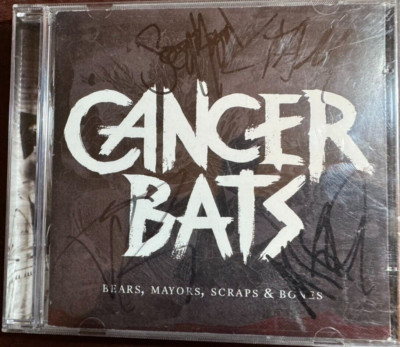 CANCER BATS - BEARS, MAYORS, SCRAPS & BONES SIGNED DOUBLE CD ALBUM