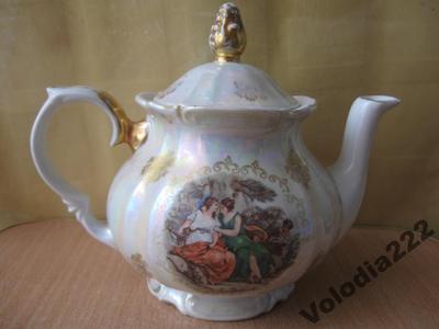Vintage USSR Porcelain Soviet Tea kettles. GDR. Kahla.