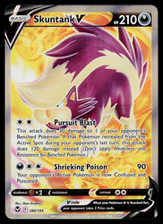 Skuntank V (Full Art) 180/195 Silver Tempest