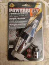 POWERBUILT Lighted Socket Driver Torque Wrench 1/4" 3/8"