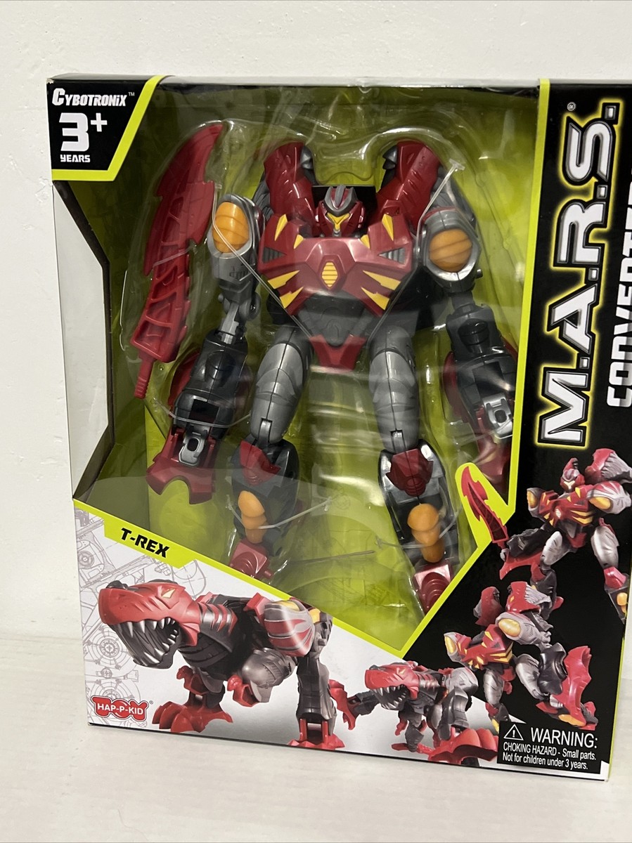 Cybotronix Happkid Mars Converters T-Rex Action Figure Brand NIB