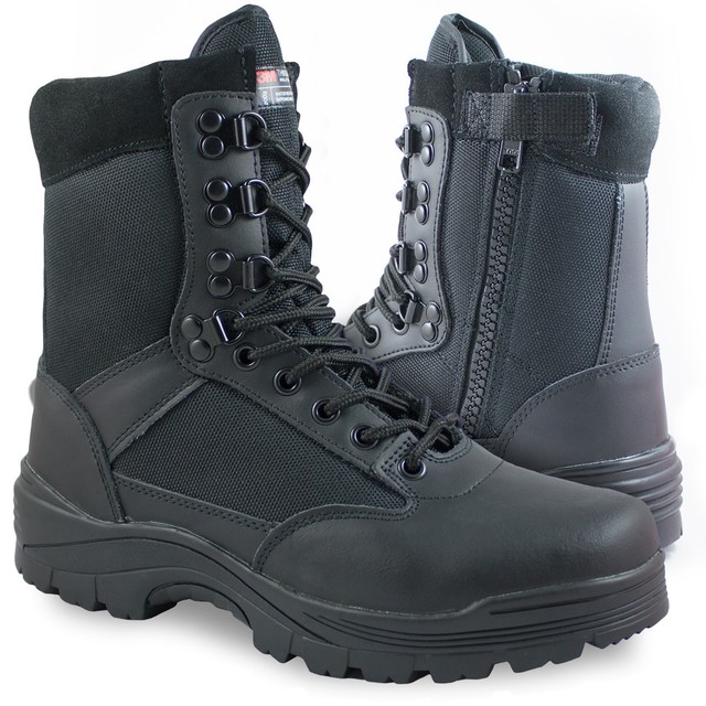 black security boots