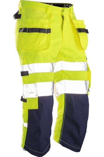 BLAKLADER 188519003389 Pantalons D'hiver Avec Doublure Matelassee Jaune Bleu Marine 188519003389