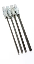 4 pc Xcelite Driver Bits Allen Hex Socket 3mm, 2.5mm, 2mm, 1.5mm