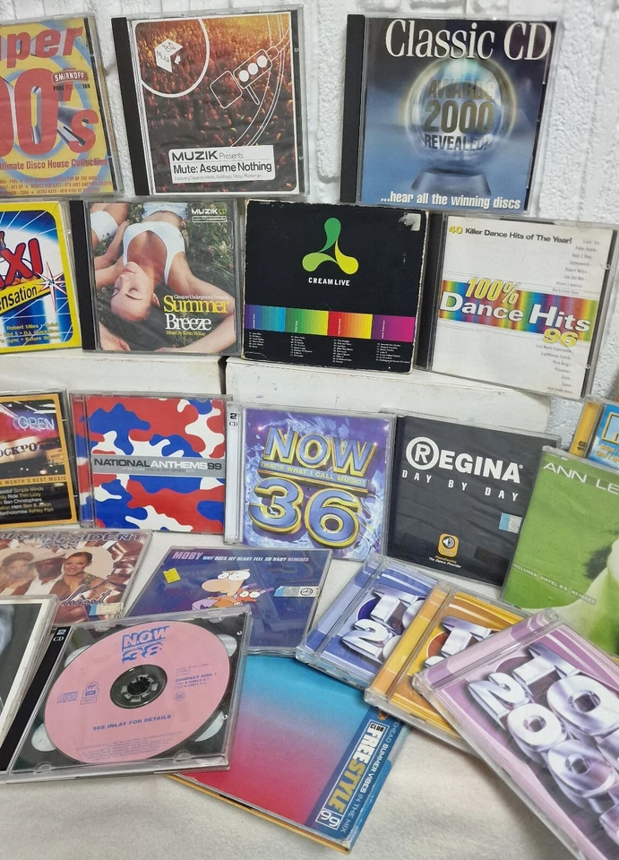 34 Rare 90s–00s CDs Lot, Multiple Artists Pop Promo Compilations DJ Collectibles - Image 3 of 4