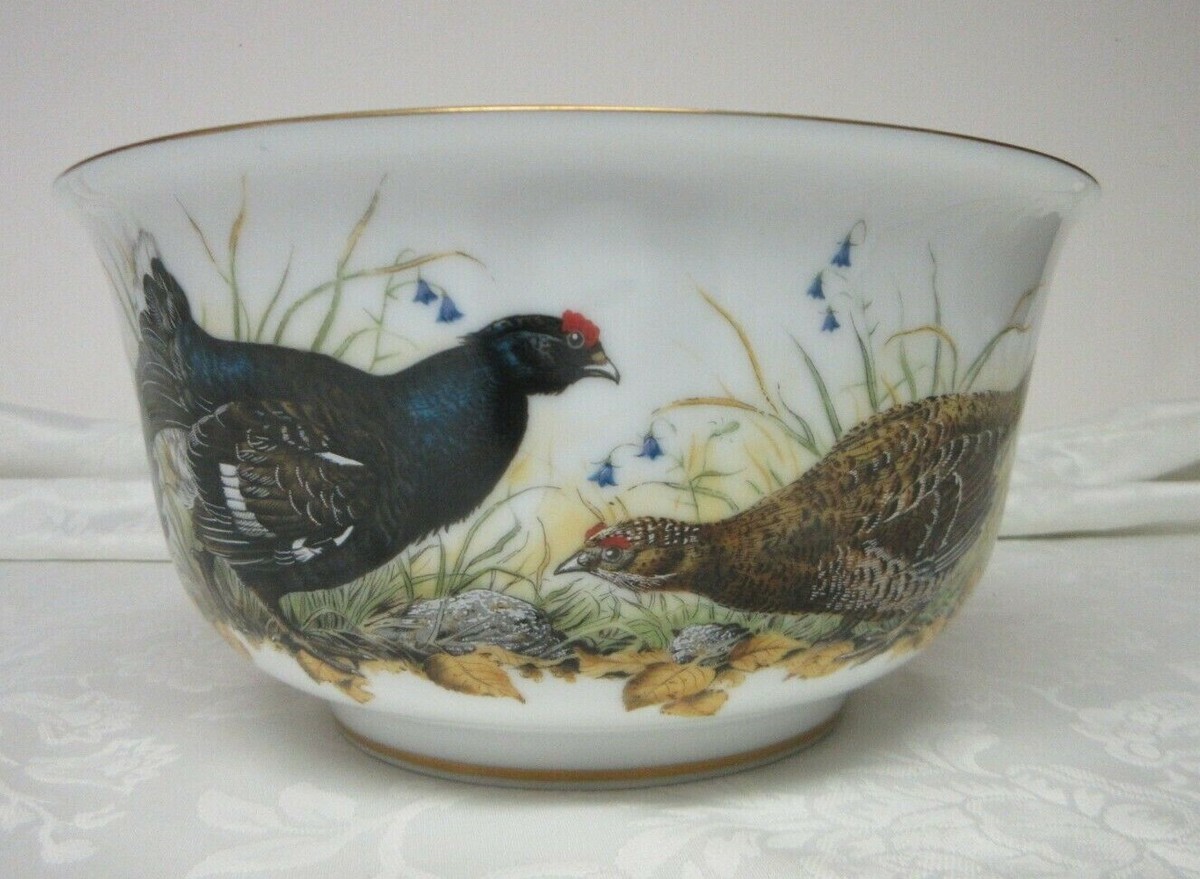 FRANKLIN PORCELAIN 25種　バードシンブル イギリスで見つけたフランクリン・ポーセリンの鳥のアンティーク