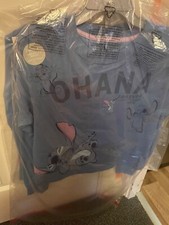 BRAND NEW WITH TAGS DISNEY STORE STITCH LADIES PYJAMAS UK S