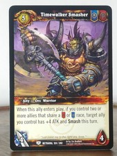 Timewalker Smasher - Betrayal of the Guardian - singles - 124/202 - WoW TCG