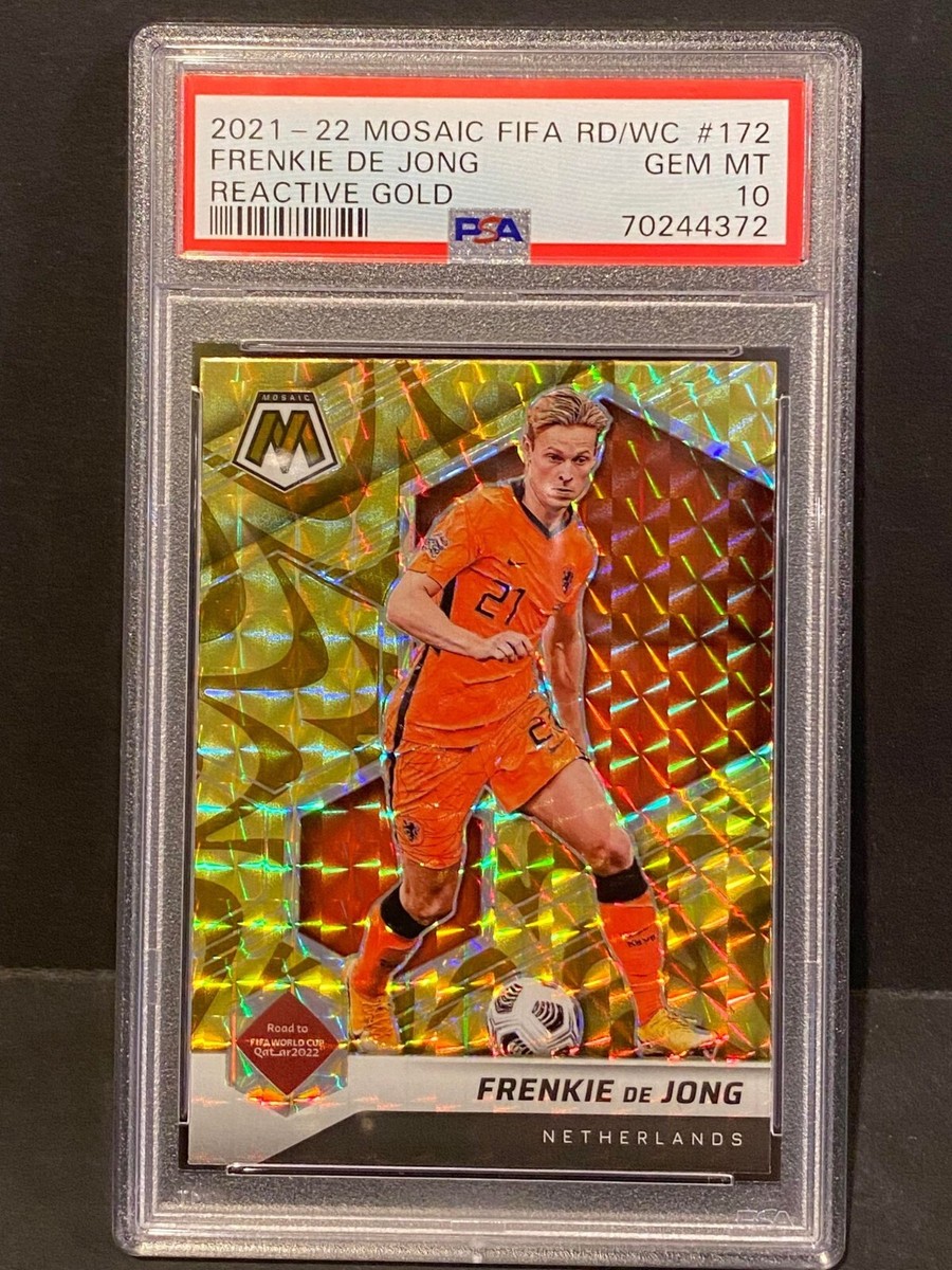 2021-22 Panini Mosaic Road to WC Qatar Frenkie De Jong