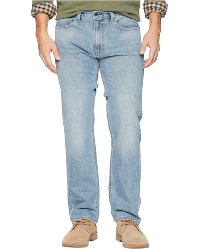 Levis 505 Regular Fit Jeans Mens Classic Straight Leg Mid Rise Zipper Fly Denim - Picture 17 of 28